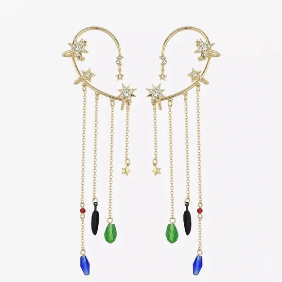 Studio Ghibli Howl's Moving Castle‎ Star & Gem Ear Cuff Set Hot Topic - Picture 2 of 2